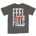 Feel Over Fills Short-Sleeve Heavyweight T-Shirt, Pepper