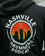 Logo Full-Zip Hoodie Sweatshirt, Black