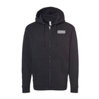 Logo Full-Zip Hoodie Sweatshirt, Black